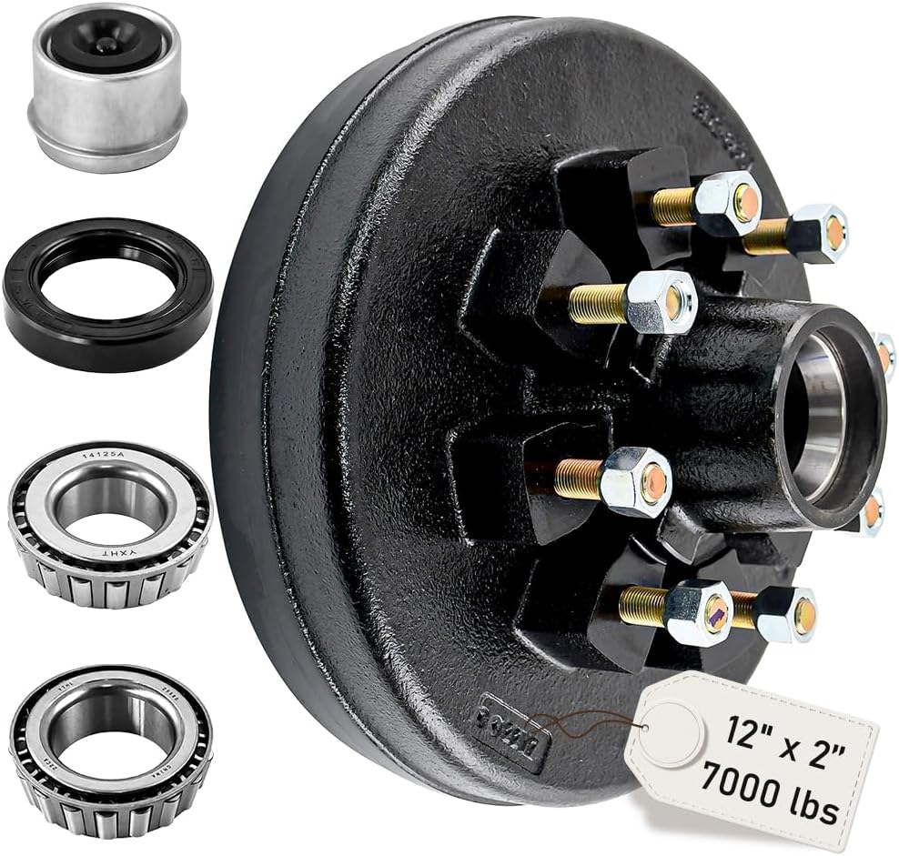 Kit tambor freno remolque 6.5" eje 7000lb