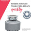 Dispositivo eliminación basura fregadero 1.25 HP Frigidaire