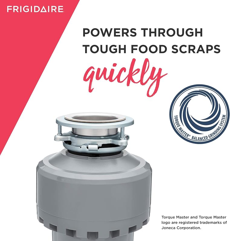Dispositivo eliminación basura fregadero 1.25 HP Frigidaire
