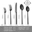 Set 30 Pzas Cubiertos Acero Inox 18/10 Servicio Pesado
