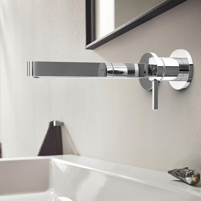 Grifo lavabo baño 1.2 GPM cromado