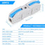 20 Pzas Conectores Cable Palanca 28-12 AWG Azul