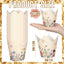 200 Pzas Flores Tulipán Beige para Cupcakes Hornear