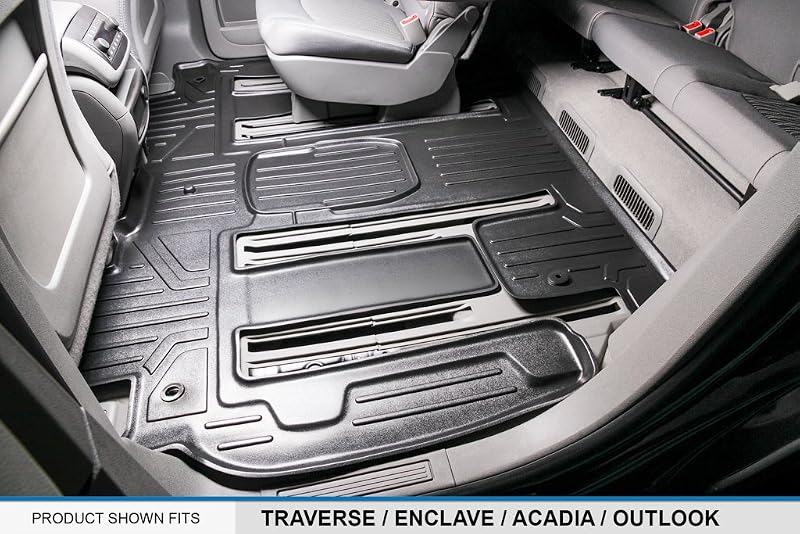 Set alfombrillas segunda fila Chevrolet Traverse 11-17