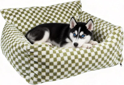 Cama perros forro polar funda extraible antideslizante