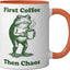 Taza Cerámica Rana Cafetera Naranja/Blanca