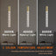 Lámpara colgante LED 3 colores cable acrílico pack 3
