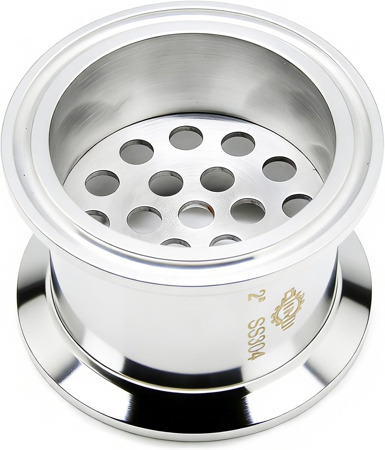 Placa filtro triple abrazadera 2pulg acero inox 304