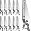 10 Brazos Alambre Púas para Valla Cadena Galvanizado