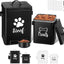 2 Tarros Metal Perros con Tapas Herméticas 7lb
