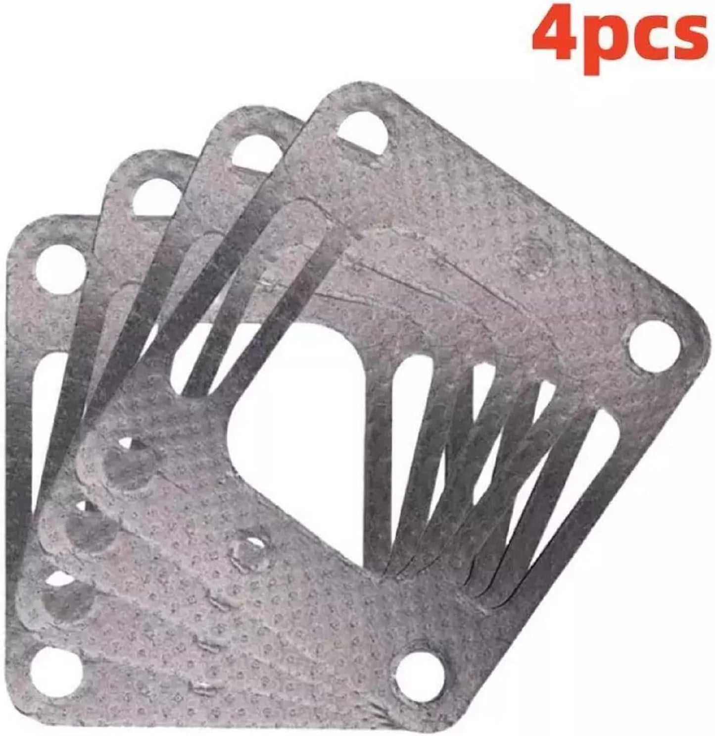Restrictor junta elevadora codo escape 4 Pzas MerCruiser V6