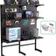 Estantería pie con tablero clavijas gaming 15 pzas soportes