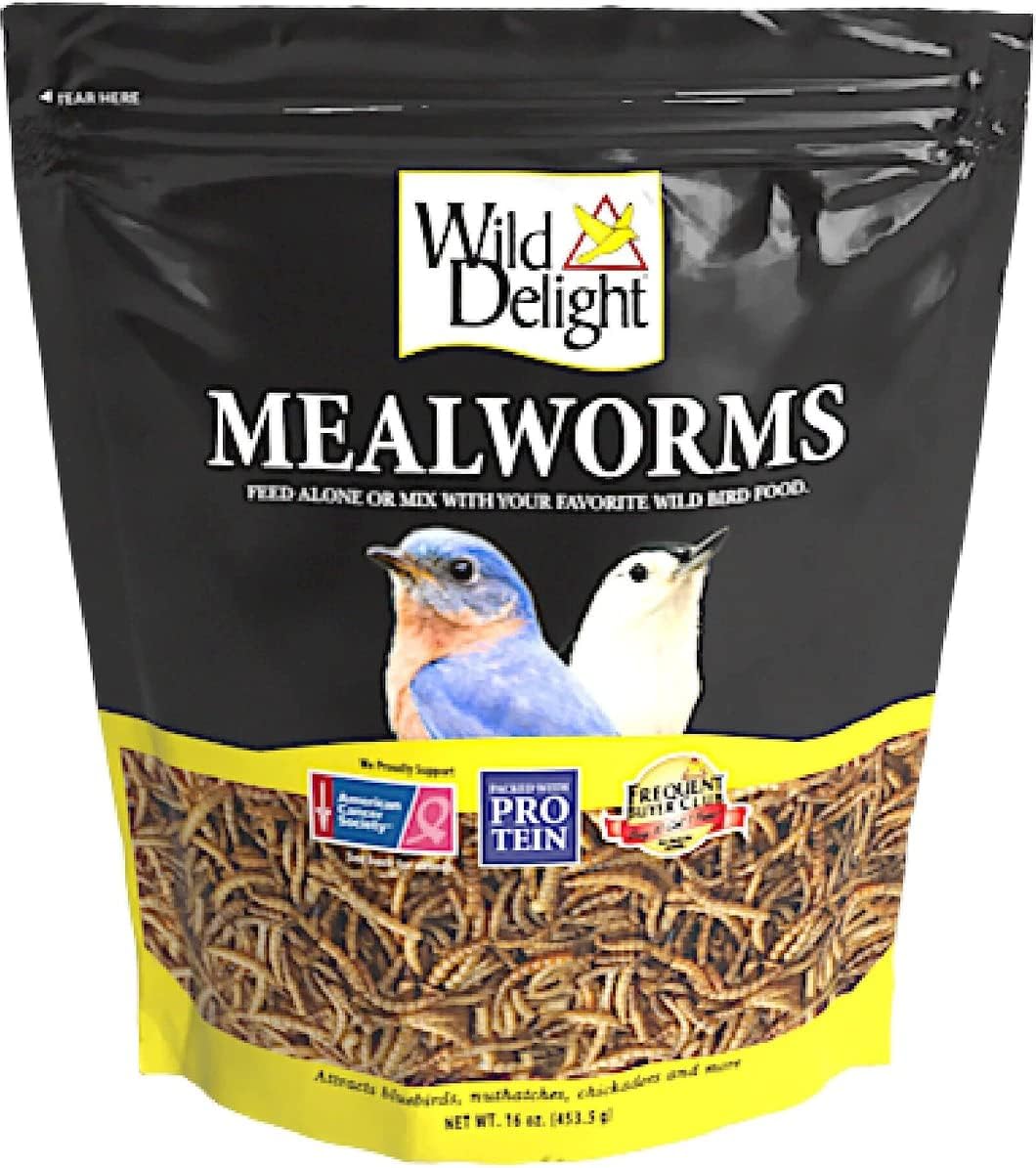 Alimento pájaros silvestres bolsa 16oz marrón