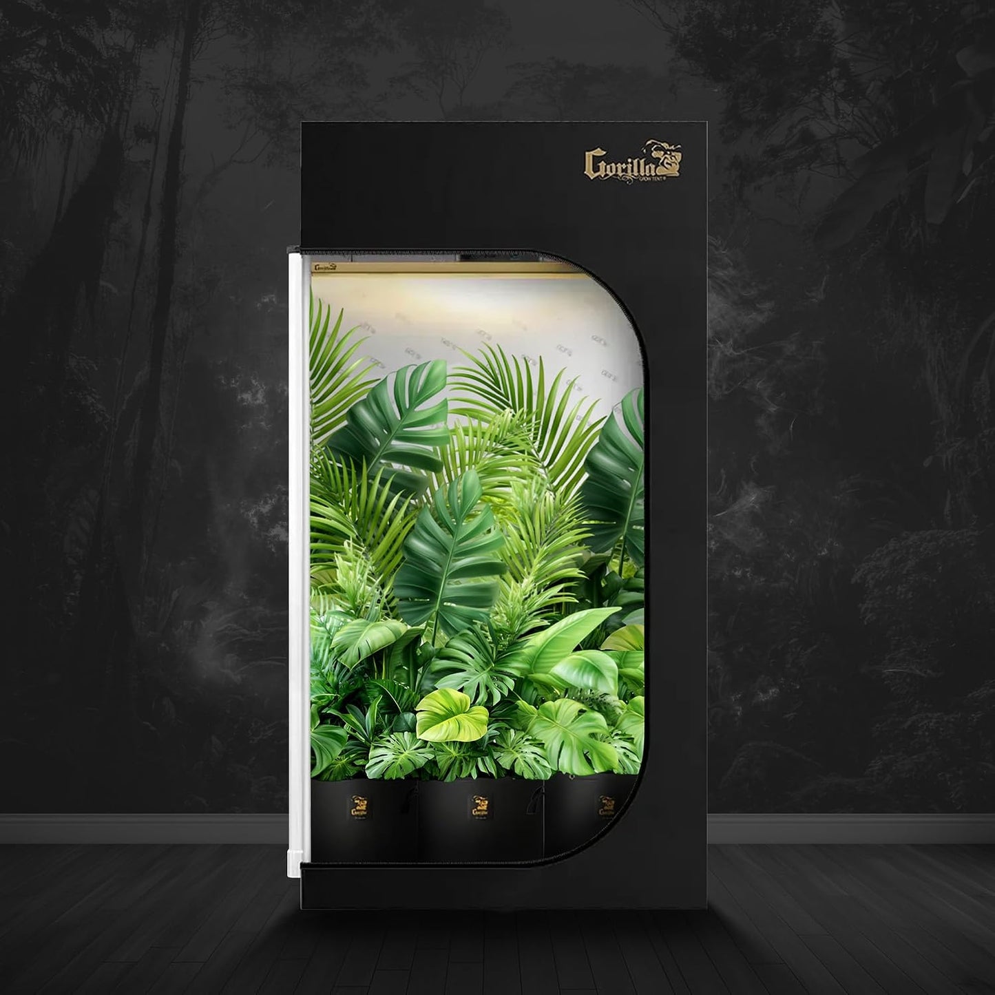 Carpa cultivo interior 4x4x6ft lona resistente 300lb
