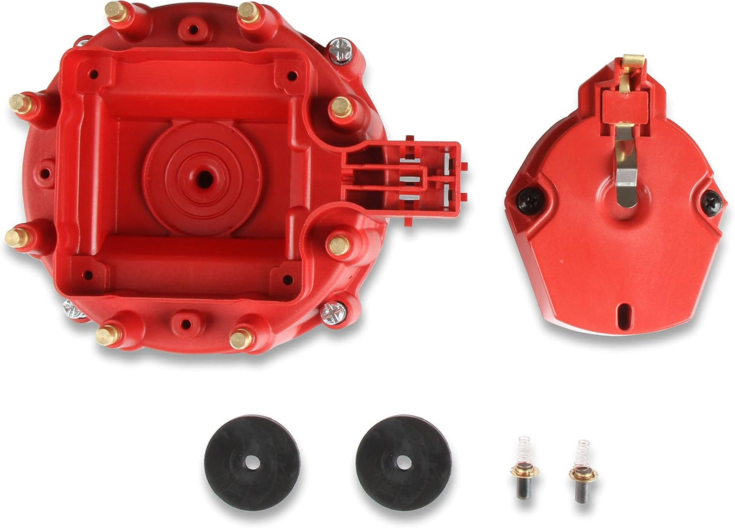 Tapa y rotor distribuidor HEI rojo