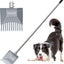 Pala acero templado 66pulg mango inox para perros grandes