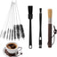 Set 13 Pzas Cepillos Limpieza Cafetera Expreso Mango Largo