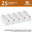 Enterizo protección líquidos partículas 3XL 25uds color