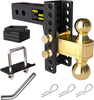 Enganche caída ajustable 2.5" para remolque RV barco