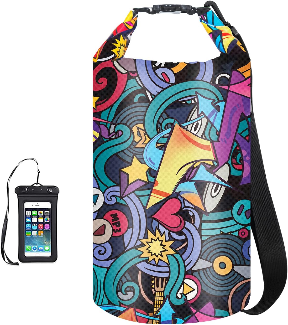 Bolsa flotante impermeable para kayak 40l/30l/20l/10l/5l