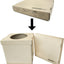 Set inodoro portátil plegable con forros y químicos