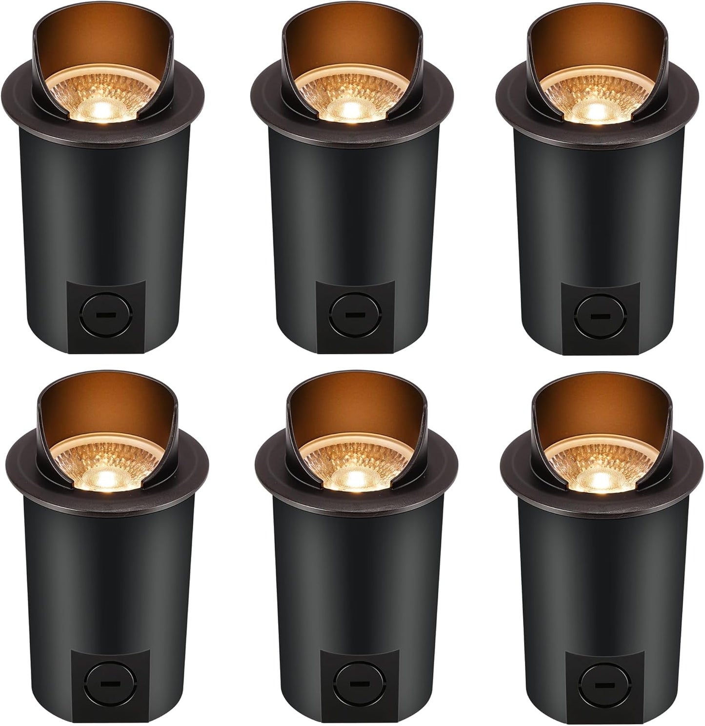 6 Luces LED Paisaje 9W 12-24V Aluminio Resistente Agua