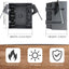 Caja eléctrica doble banda PVC 32 cu pack 12 cert ETL