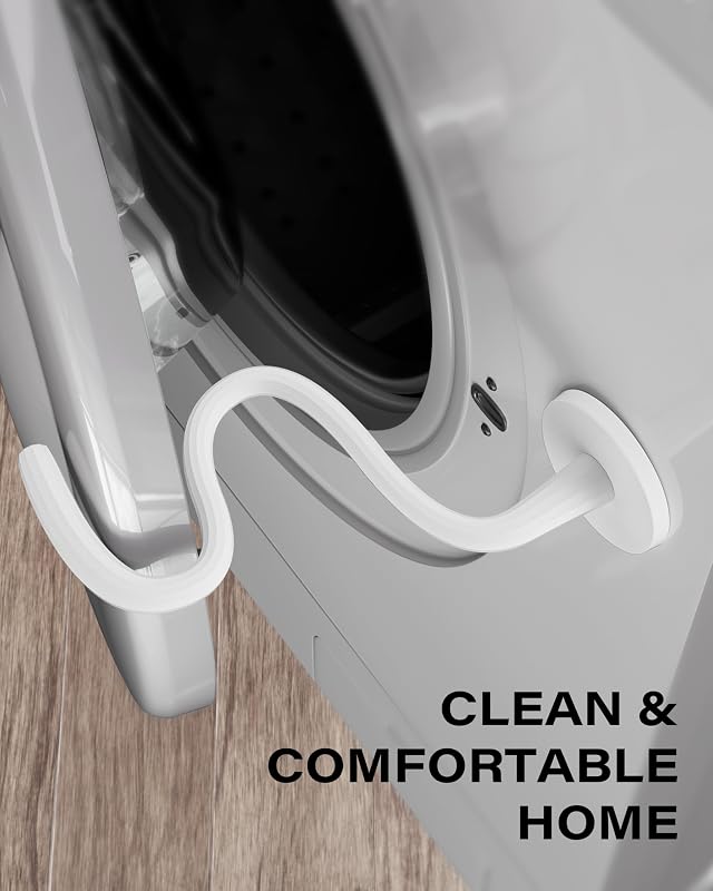 Accesorio puerta lavadora tapón magnético flexible color blanco