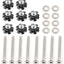 Set 8 Pzas Reparación Escalera Caravana Tuercas Acero Inox