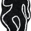 Tapete puerta piso Dead Body antiderrap suave