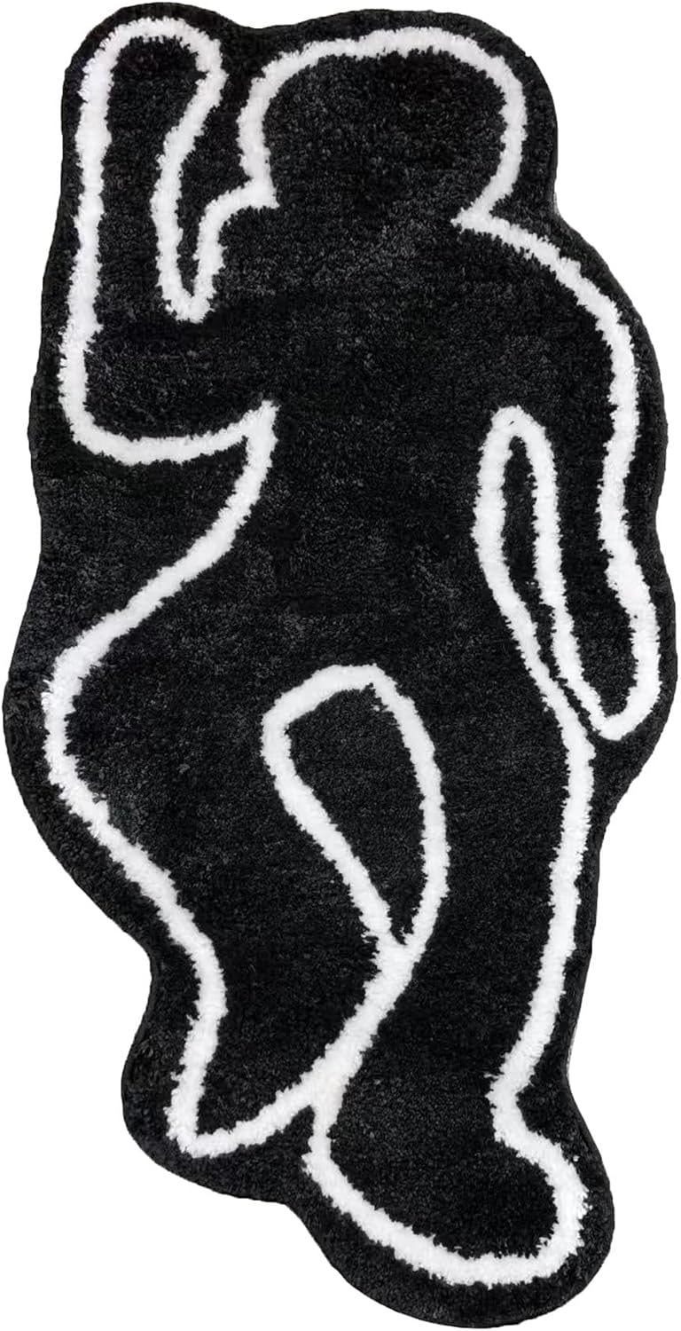 Tapete puerta piso Dead Body antiderrap suave