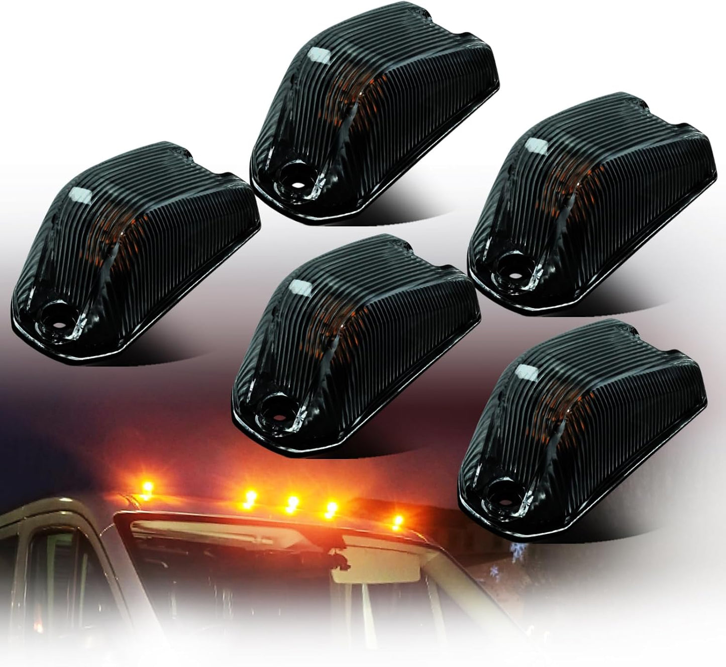 Luces LED techo cabina RAM PROMASTER2023 lente ahumada IP67