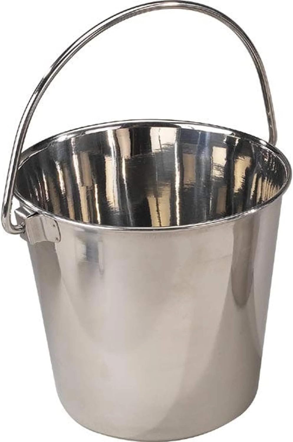 Cubos acero inox 5" 1qt para perreras granjas