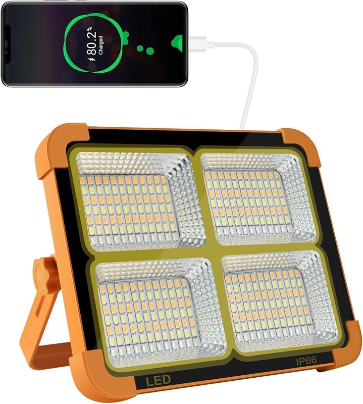 Luz trabajo LED portátil 100W 16500mAh