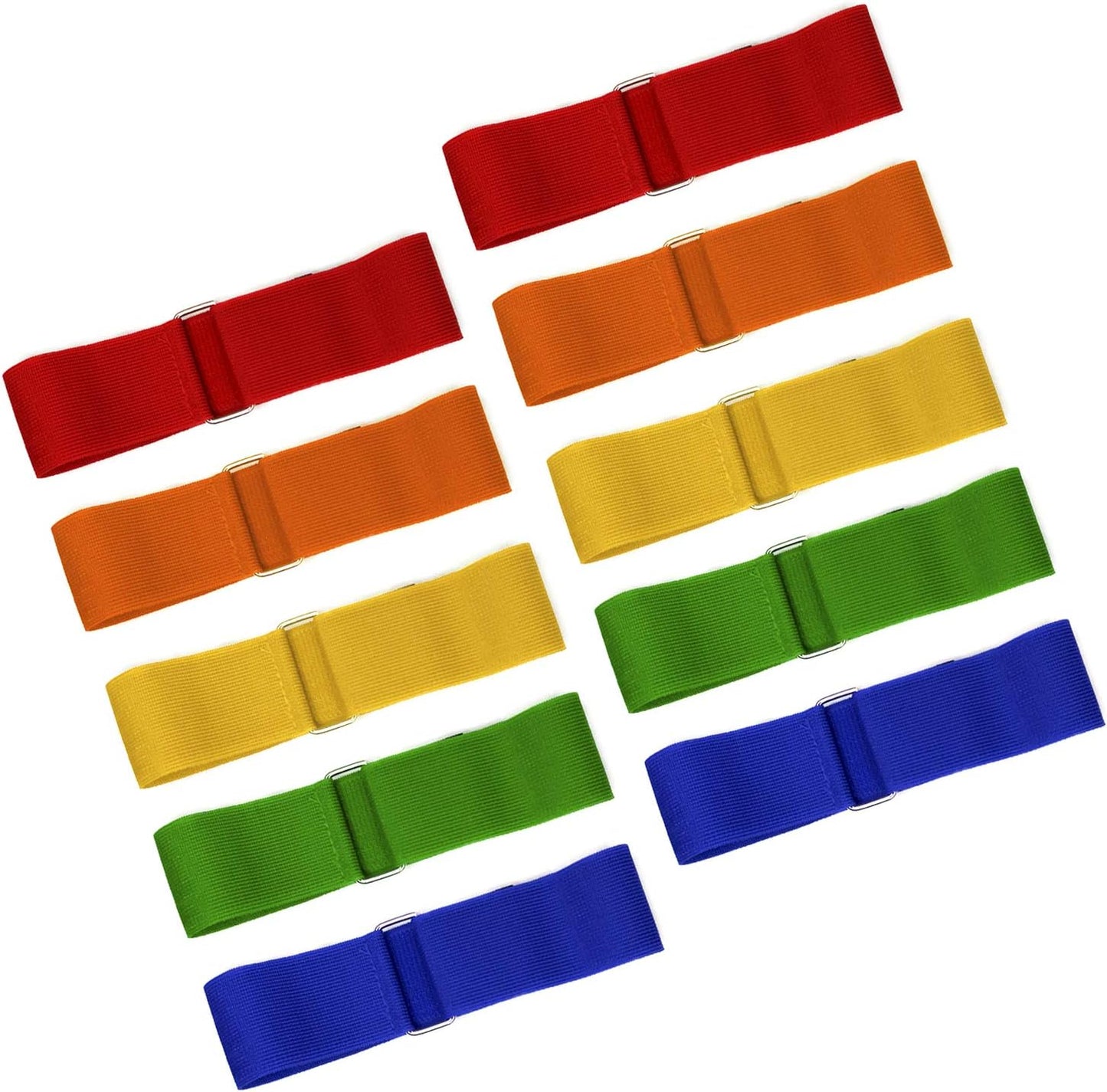 10 Bandas Carreras 3 Patas Duraderas Coloridas