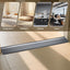 Pack 3 tiras transición piso aluminio 0.4-1.6pulg