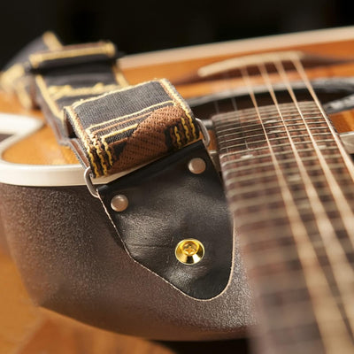 12 Pines Bloqueo Botón Correa Guitarra Antideslizante