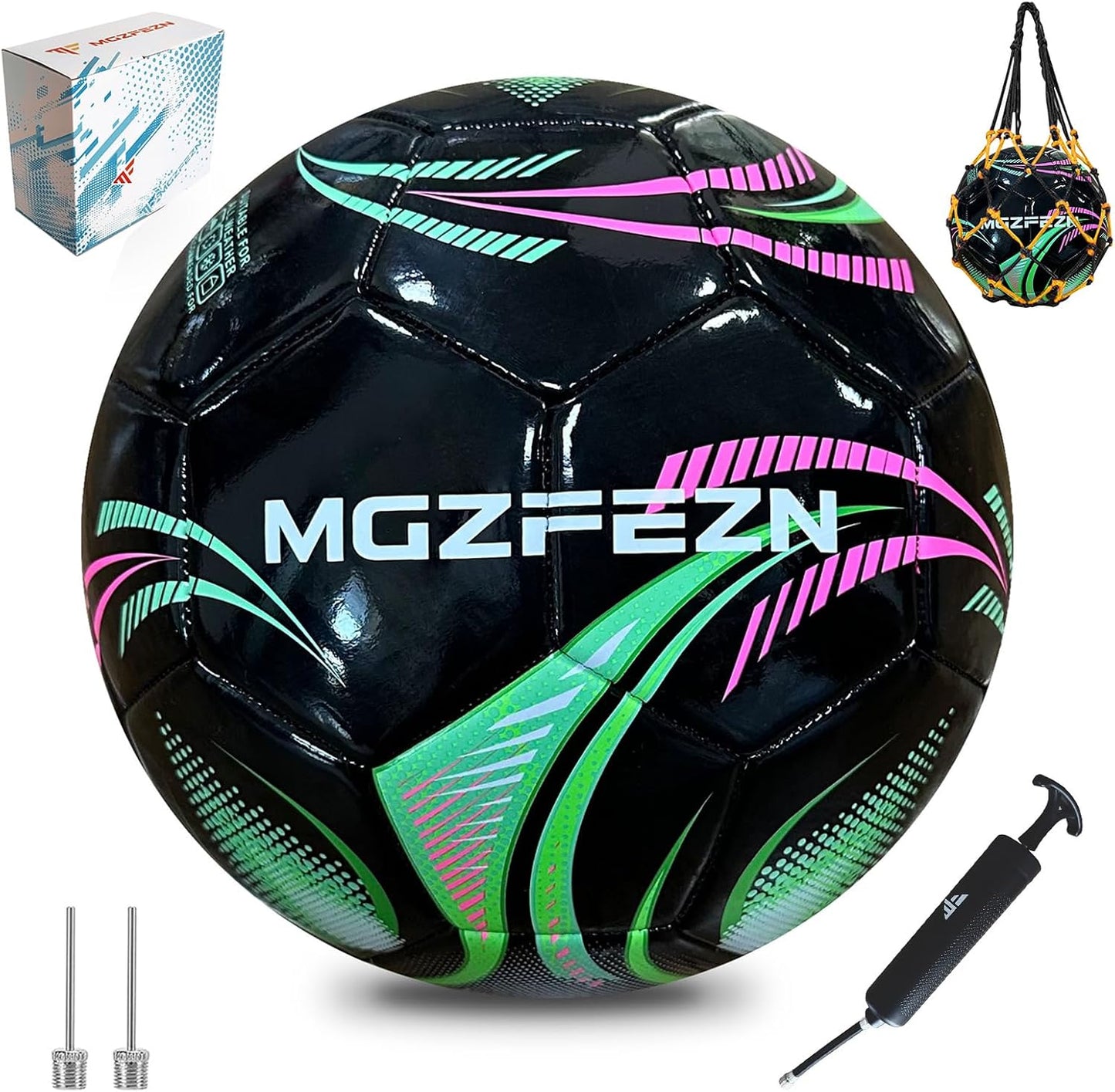 Balón fútbol niños tamaño 3/4/5 con bomba y bolsa regalo
