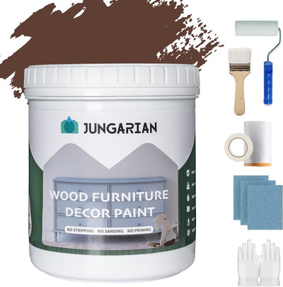 Kit pintura muebles 16oz agua bajo olor acabado mate