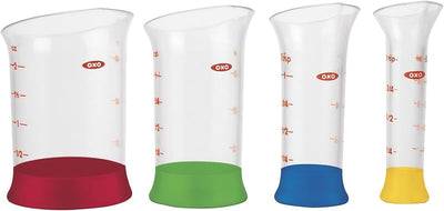 Set 4 Jarras Medidoras Mini Transparente