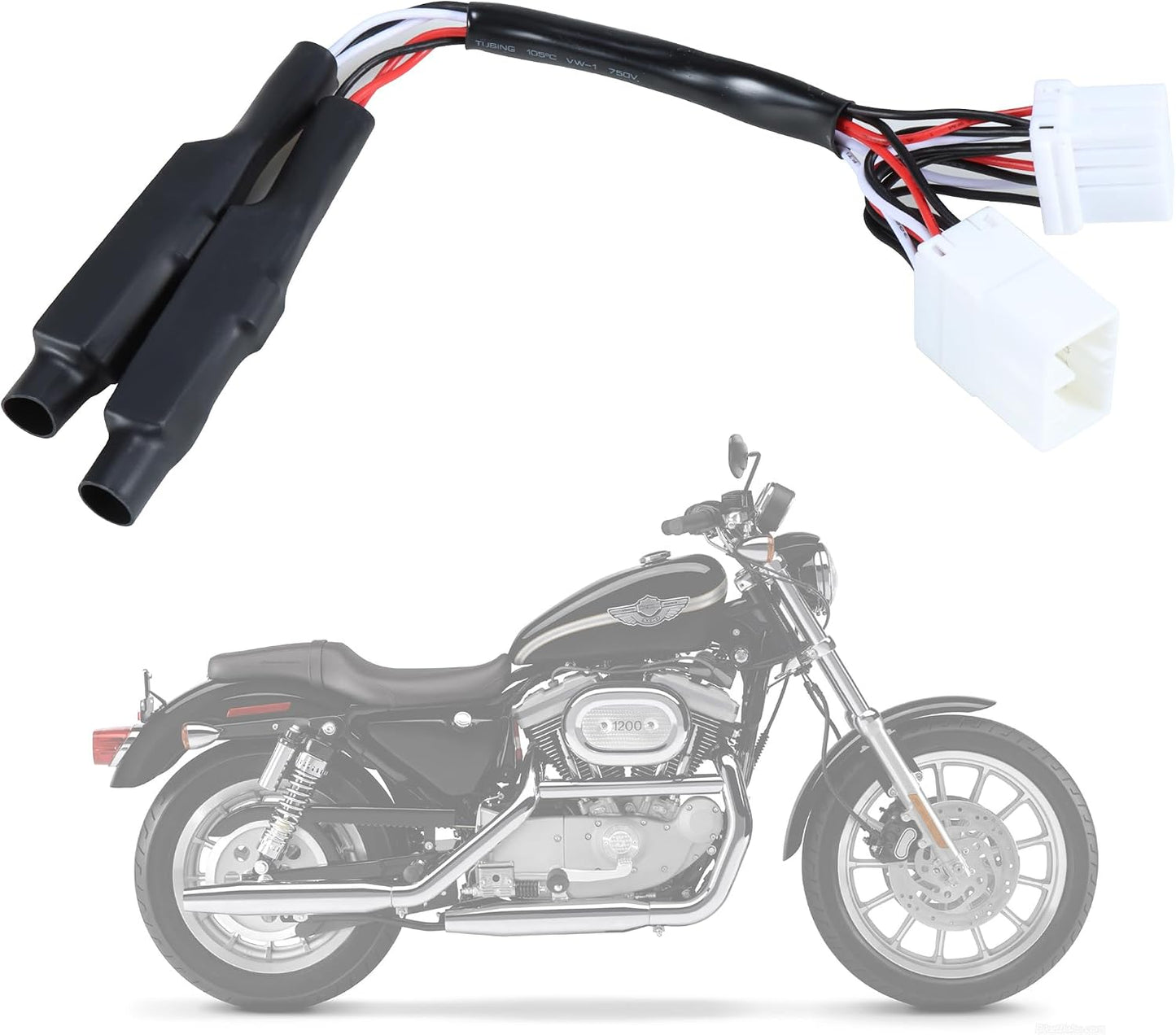 Ecualizador luces direccionales enchufable motocicleta