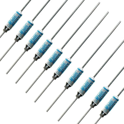 Fusibles térmicos 10A 250V 341.6°F paquete 10 pzas