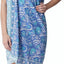 Sarong algodón ligero para mujer playa