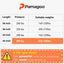 Amortiguadores gas 44pulg 300lb para remolque motos nieve