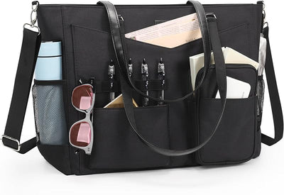 Bolsa tote para laptop 17pulg mujer impermeable nylon