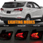 Luz trasera halógeno Chevy Equinox 22-23 lado pasajero
