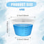 4 Tazas Medidoras Silicona 4.2oz Reutilizables para Detergente