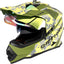 Casco motocicleta Dual Sport Adventure con visera doble