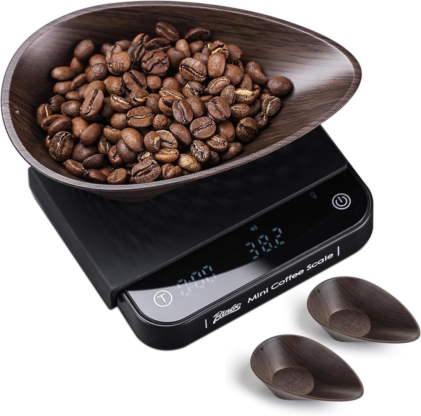 Set 2 Tazas Dosificadoras Grano Café ABS Base Antiderrap
