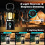Linterna LED telescópica 8000 mAh 3 modos luz